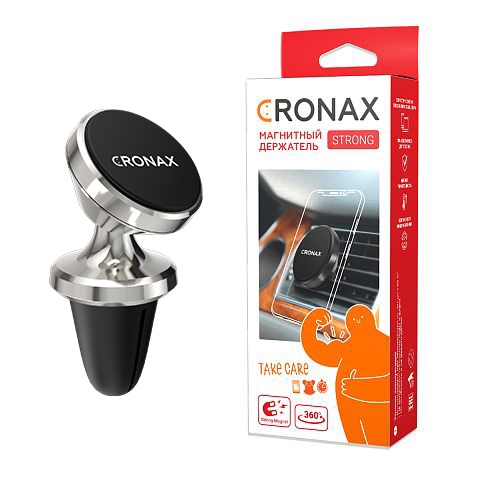 Держатель автомобильный магнитный CRONAX CR-006 с креплением на воздуховод
