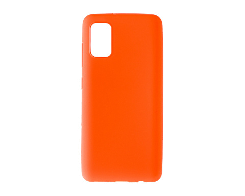 Чехол - накладка для Samsung A40 A405 (2019) - TPU резиновый Soft touch с лого