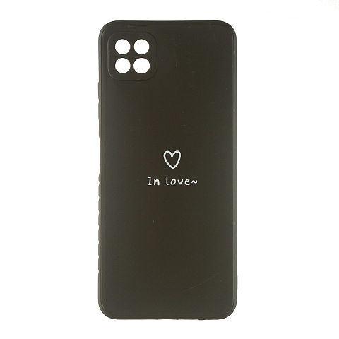 Чехол - накладка для Samsung A22s A226BL 5G - TPU с защитой для камеры - in love