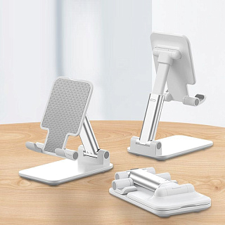 Держатель настольный подставка  P-1 пластиковый с регулировкой наклона