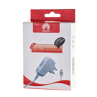 Сетевое з/у  OR Micro (2.1A - 1 USB) со встроенным кабелем HW *