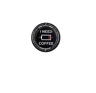 PopSocket для телефона пластиковый круглый матовый для MagSafe I need coffee