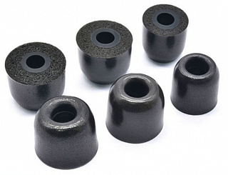 Амбушюры для наушников вакуумные   №5  из вспененного материала размер S, M и L.