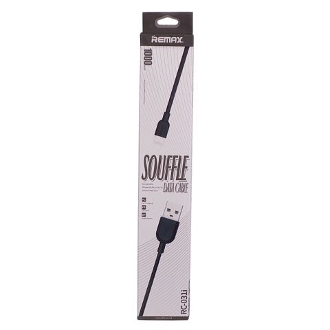 Кабель USB Remax RC-031i (1A - 1 м.) резиновый круглый *