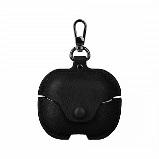 Бокс для наушников Samsung Galaxy Buds 3/3 Pro  экокожа с карабином