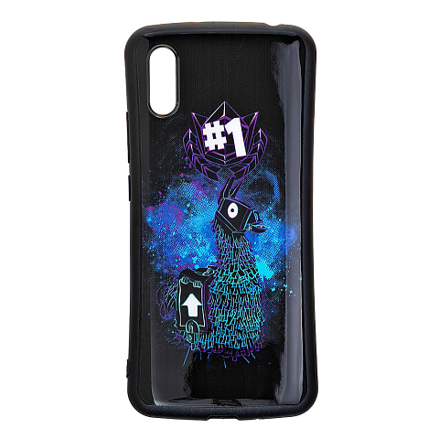 Чехол - накладка для Samsung M31 M315 (2020) - пластиковый лаковый - Лама