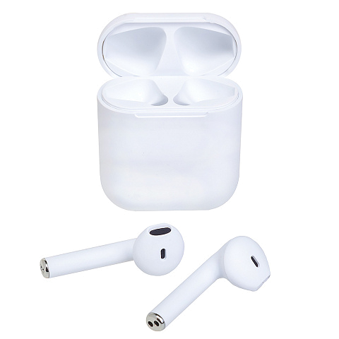 Гарнитура беспроводная Bluetooth i12 TWS (для iOS/Android) сенсорная с боксом