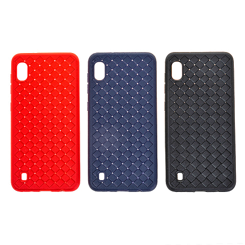 Чехол - накладка для iPhone 12 mini - TPU резиновый плетёный
