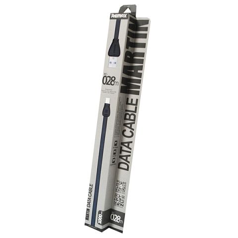 Кабель USB Remax RC-028m (1A - 1 м.) резиновый плоский