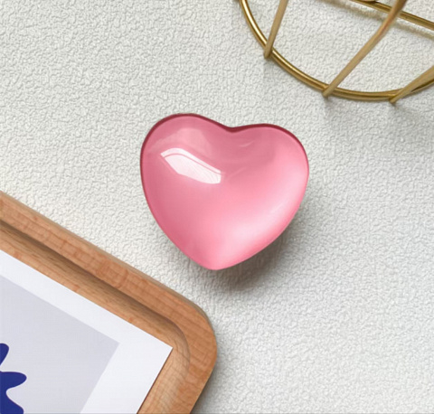 PopSocket для мобильного телефона стекляный Сердце
