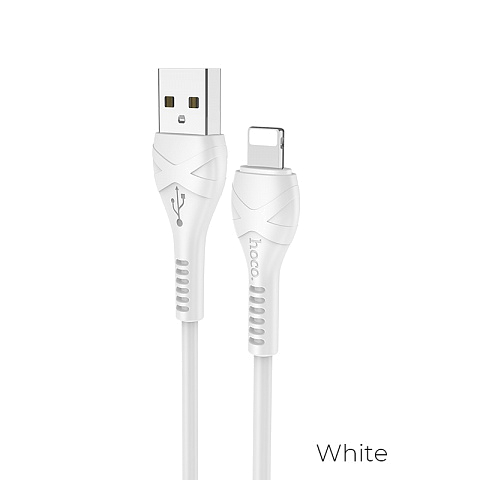 Кабель USB hoco X37i (2.4A Fast Charge - 1 м.) резиновый