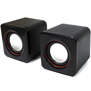 Колонки для компьютера microkingdom R19 квадратные
