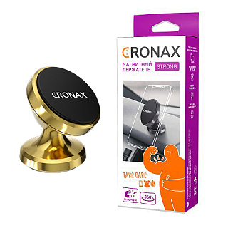 Держатель автомобильный магнитный CRONAX CR-008 на клеящейся ножке