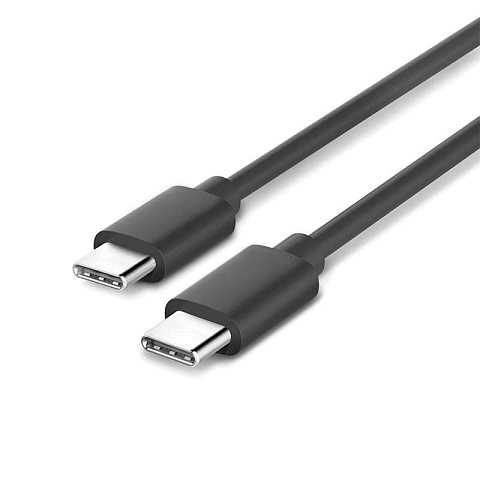 Кабель USB CRONAX C-C - 008t (PD30W-3А - 1 м.) резиновый круглый USB Type-C - Type-C
