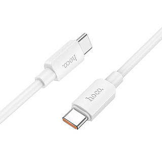 Кабель USB hoco X96t (PD60W-3А - 1 м.) резиновый USB Type-c - Type-C