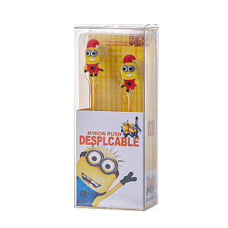 Наушники MP3 проводные детские вакуумные Minions (для iOS/Android)