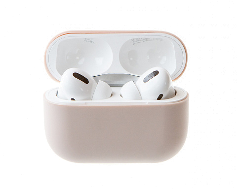 Бокс для наушников AirPods Pro силиконовый тонкий силиконовый