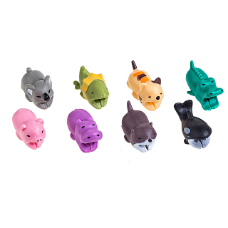 Протектор  Cable Bite для предотвращения поломки кабеля Поросёнок