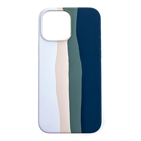 Чехол - накладка для iPhone X/XS - силиконовый с покрытием Soft touch разноцветный Silicone Case с лого 4