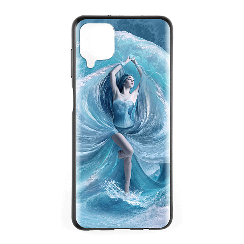 Чехол - накладка для iPhone 13 Pro - TPU резиновый - Девушка №2