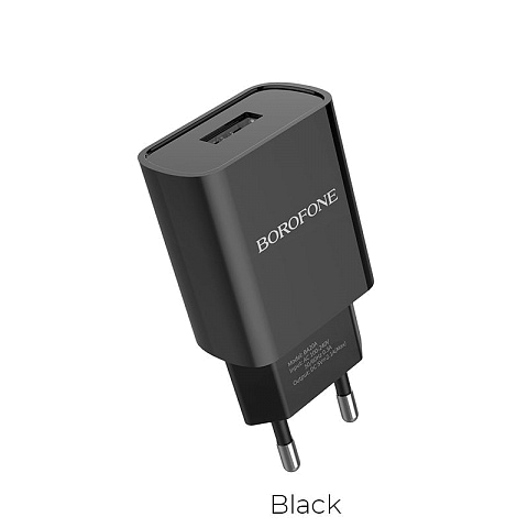 Сетевое з/у BOROFONE BA20A (2.1A - 1 USB) адаптер