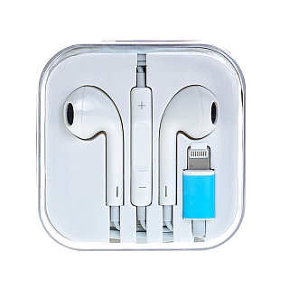 Гарнитура проводная Bluetooth вставная  OR (для iPhone 7/8/X)