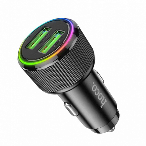 Автомобильное з/у hoco NZ14 (36W - 2 USB) адаптер QC, FCP, AFC