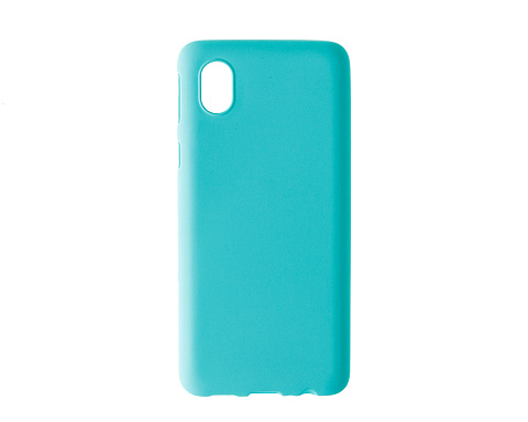 Чехол - накладка для Samsung A01 Core A013/M01 Core - TPU резиновый Soft touch с лого