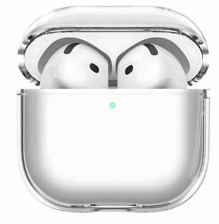 Бокс для наушников AirPods 4  силиконовый  К-26