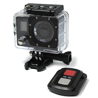 Камера Action 4K J530DR (качество А) 1920*1080 Full HD, 2.0" LCD, Wi-Fi, 30FPS, пульт, набор креплений