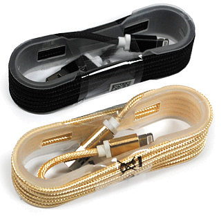 Кабель USB  BU-01m (1 А - 1,5 м.) текстильный на бобине