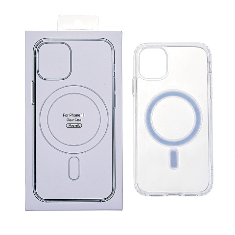 Чехол - накладка для iPhone 13 Pro - из поликарбоната Magsafe Clear Case прозрачный