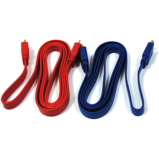 Кабель HDMI 1,5 м. резиновый плоский