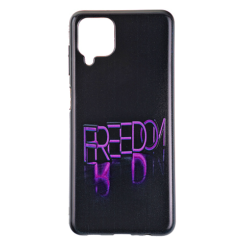 Чехол - накладка для Samsung A02 A022/M02 M022F (2021) - TPU резиновый с рисунком - Freedom