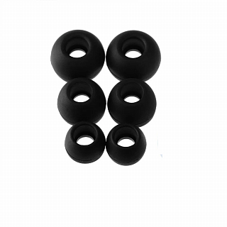 Амбушюры для наушников вакуумные   №2  размер S, M и L.