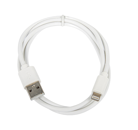 Кабель USB CRONAX CR-008i (2 А - 1 м.) резиновый круглый