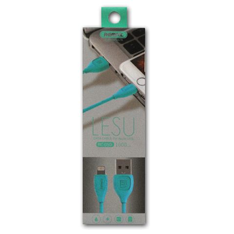 Кабель USB Remax RC-050i (1A - 1 м.) резиновый круглый *
