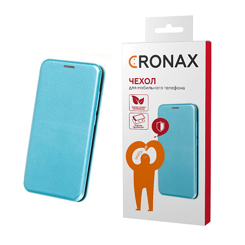Чехол - книжка 'экокожа CRONAX и TPU силикон Fashion case' для Xiaomi Poco M3/Redmi 9T