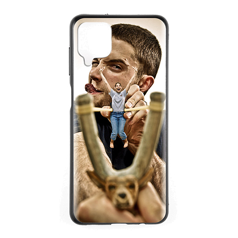 Чехол - накладка для Xiaomi Redmi 7A - TPU резиновый - Рогатка