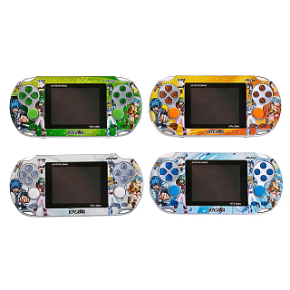 Игровая приставка  PSC JV-909 с рисунком '16 бит 1Gb, 2.9", AV-кабель, цветной дисплей