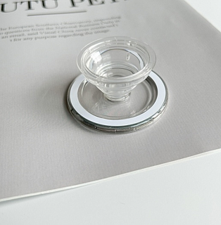 PopSocket для телефона пластиковый круглый матовый для MagSafe №8