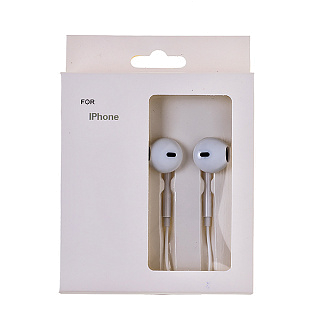 Гарнитура проводная вставная  ORG (для iOS/Android) качество ААА